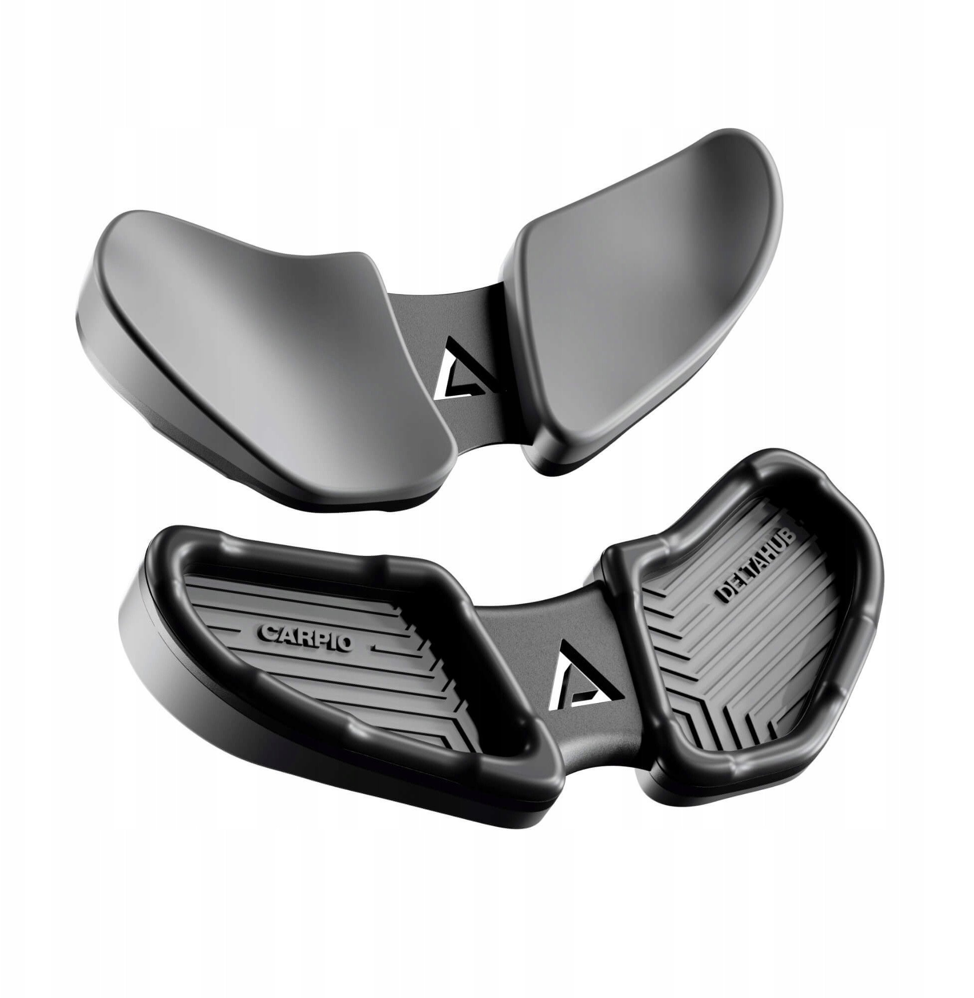 Deltahub - Carpio V2 - Ergonomiczna Podkładka pod Nadgarstek do Myszki L Szary Lewa