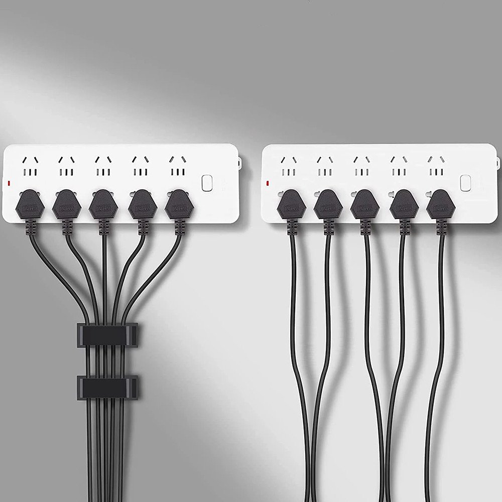 2x UCHWYT DO KABLI PRZEWODÓW ORGANIZER MASKOWNICA