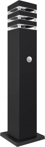 Kinkiet V-TAC Stojąca lampa ogrodowa LED 60cm (czujnik ruchu) E27 - czarna