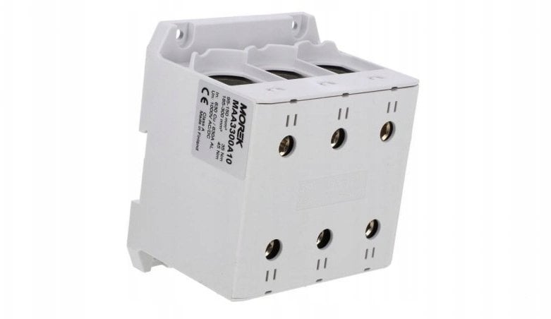 Złączka OTL300-3 szary 3xAl/Cu 95-300mm2 1000V AC / 1500V DC Zacisk uniwersalny MAA3300A10