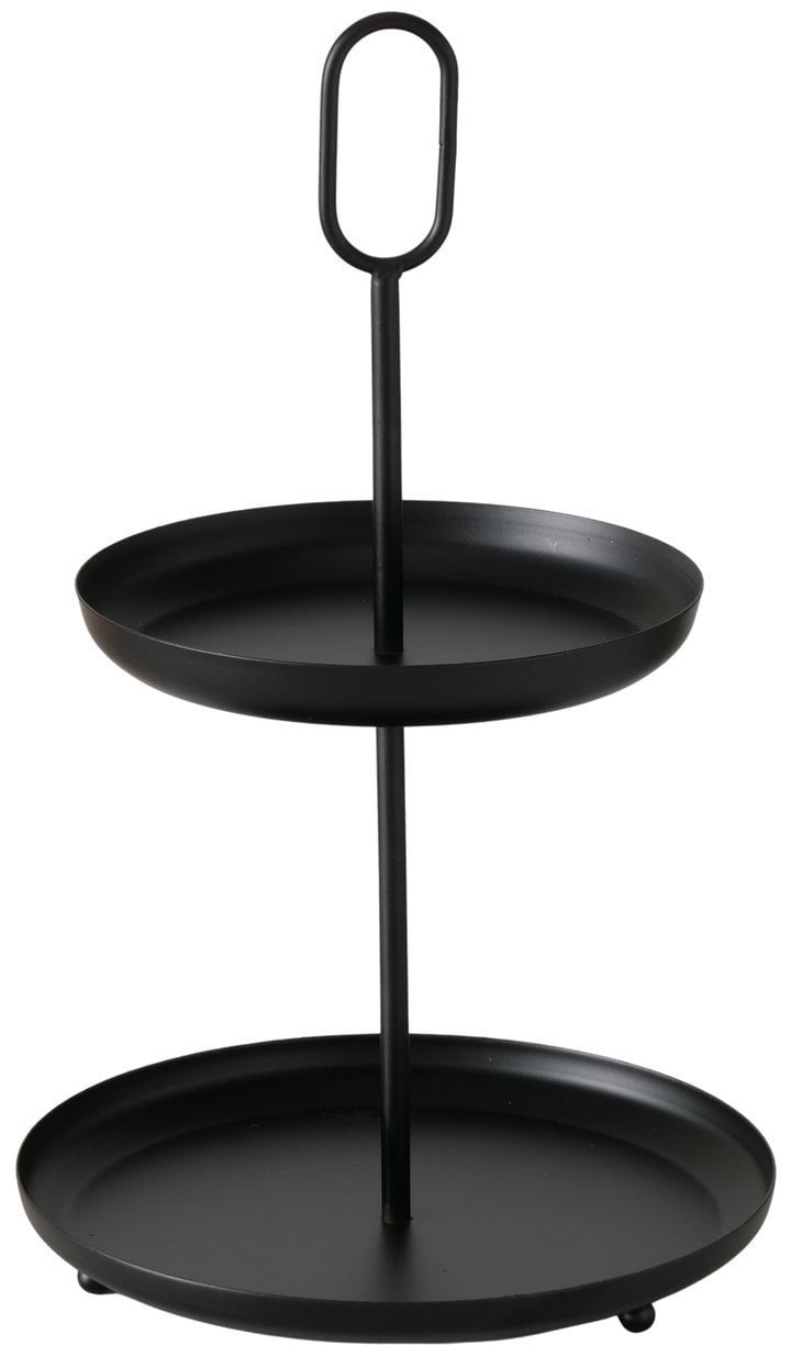 Patera na ciasto GOGO, metalowa, wys. 34 cm