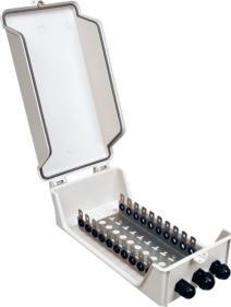Alantec Skrzynka dystrybucyjna do łączówek 100 par zewnętrzna (TEL022)
