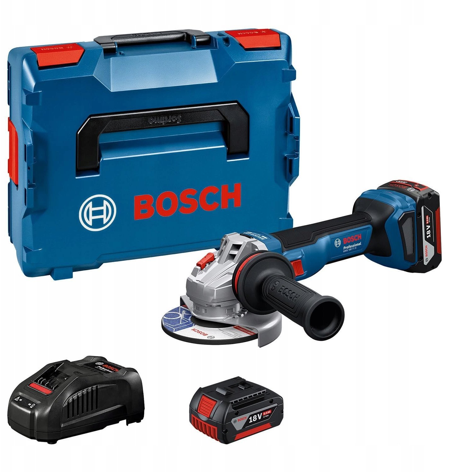 AKUM. SZLIFIERKA KĄTOWA GWS 18V-11 S