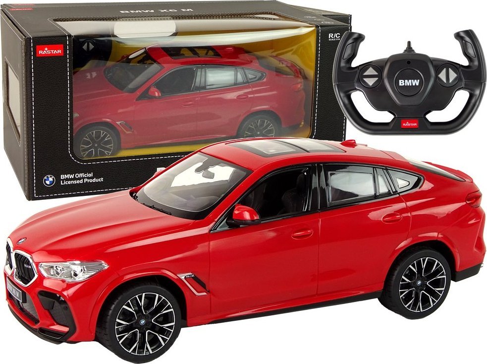 Rastar Auto R/C Bmw X6 M 1:14 Czerwone