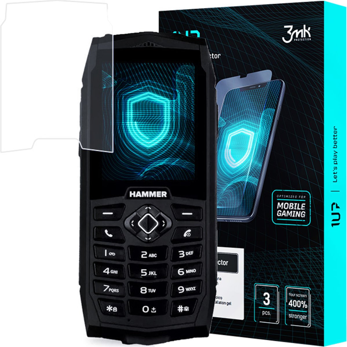 MYPHONE HAMMER 3/3 PLUS - 3MK 1UP