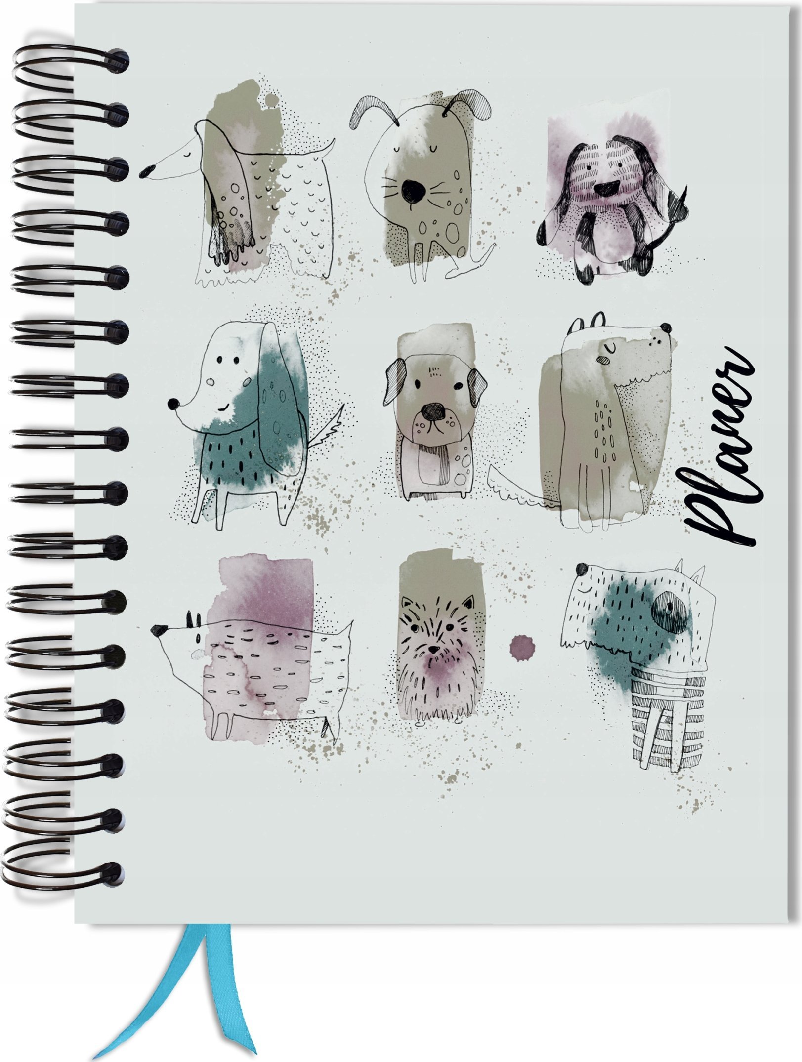 TadaPlanner Kalendarz terminarz bez dat planer książkowy A5+