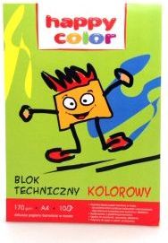 Happy Color Blok techniczny A3 10k kolorowy 170g