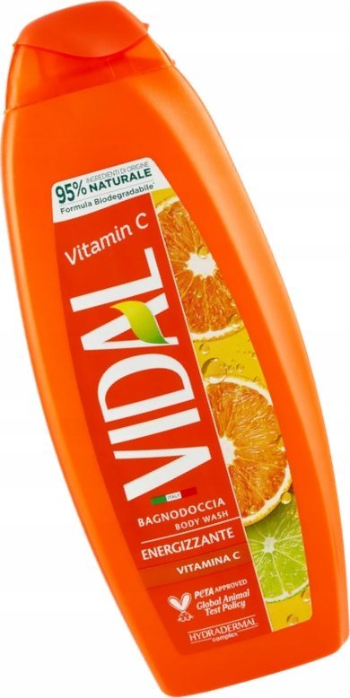 Vidal Żel pod prysznic Vitamin C 600 ml