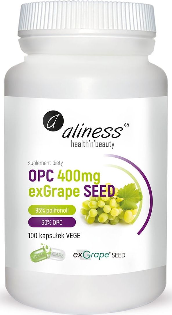 Aliness Opc Exgrapeseed 400 Mg 100 Kaps. Aliness