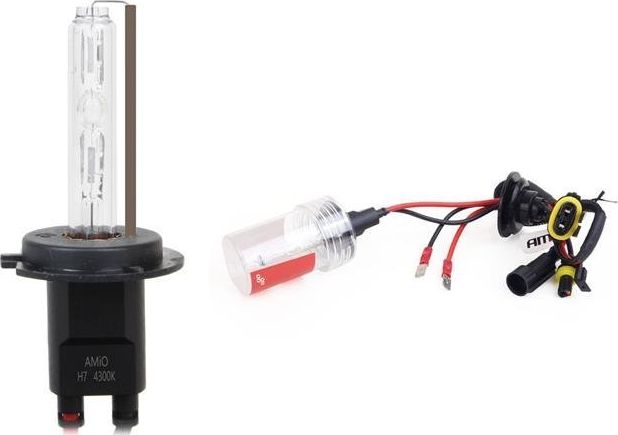 AMiO Żarówka ksenonowa, żarnik xenon H7 4300K