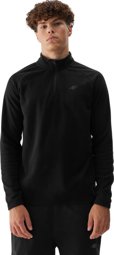 4f Bluza polarowa męska 4F M044 czarny 4FWAW24UFLEM044 21S 2XL
