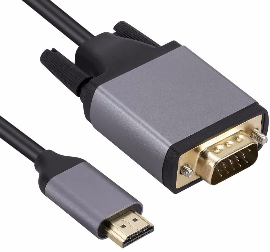 RoGer HD2VGCAB HDMI to VGA Cable 1,8m / 1080p60Hz