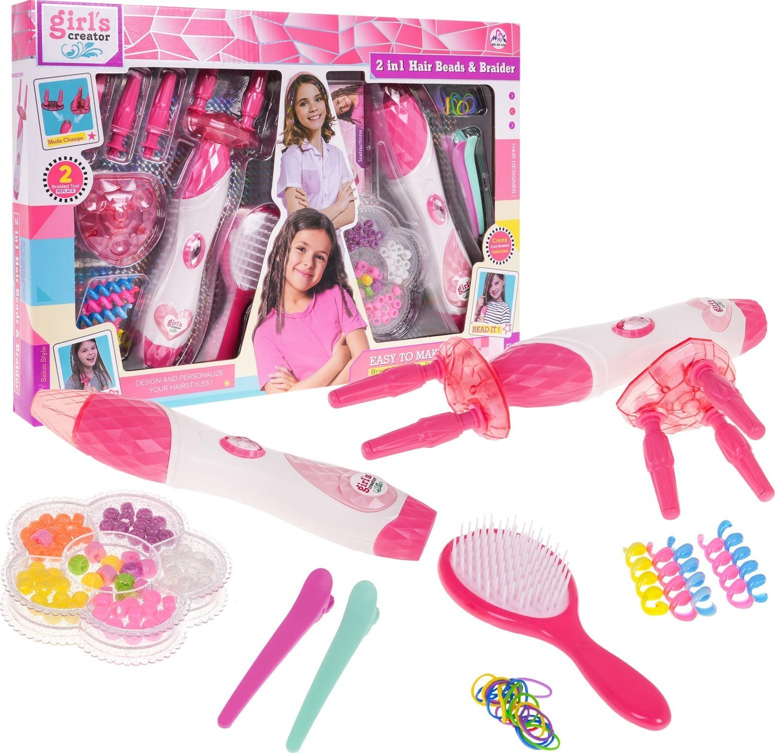 1DEA.me Mega Zestaw Do Warkoczy