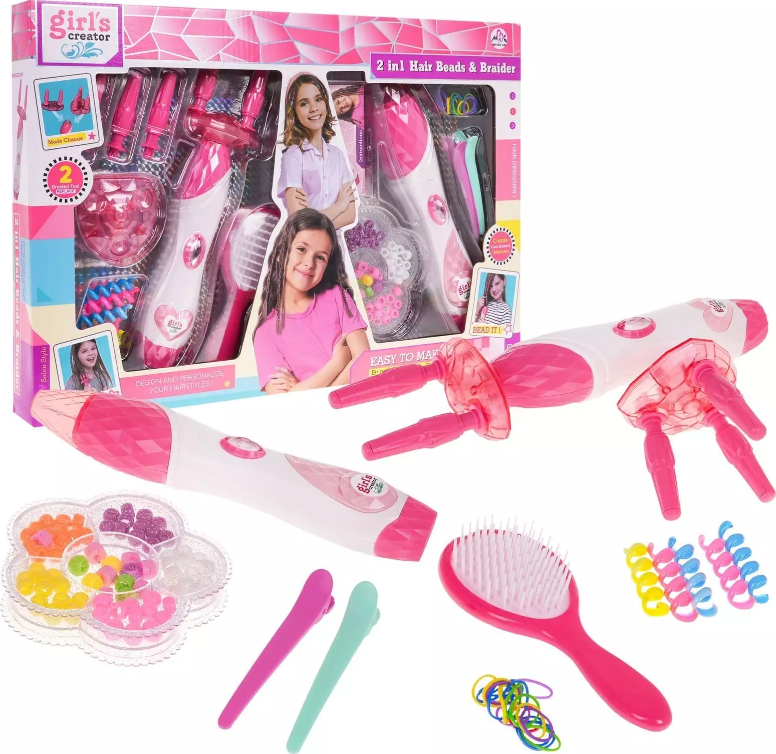 1DEA.me Mega Zestaw Do Warkoczy