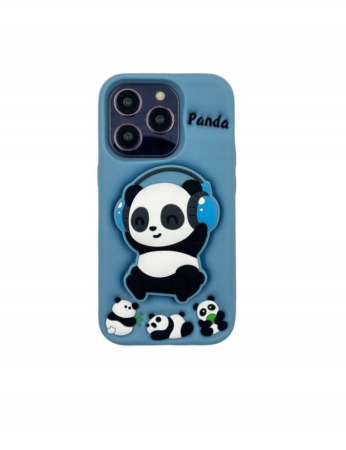 ETUI CASE 3D PANDA Z UCHWYTEM IPHONE 13