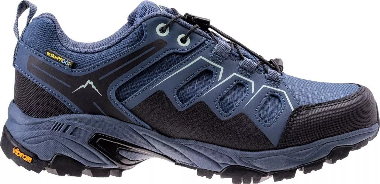 Buty trekkingowe damskie Elbrus Damskie buty Elbrus EUREN LOW WP V WO'S M000215599 smoke blue/black/mint rozmiar 37