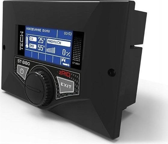 Tech Sterownik ST-880 zPID do kotła zasypowego czarny
