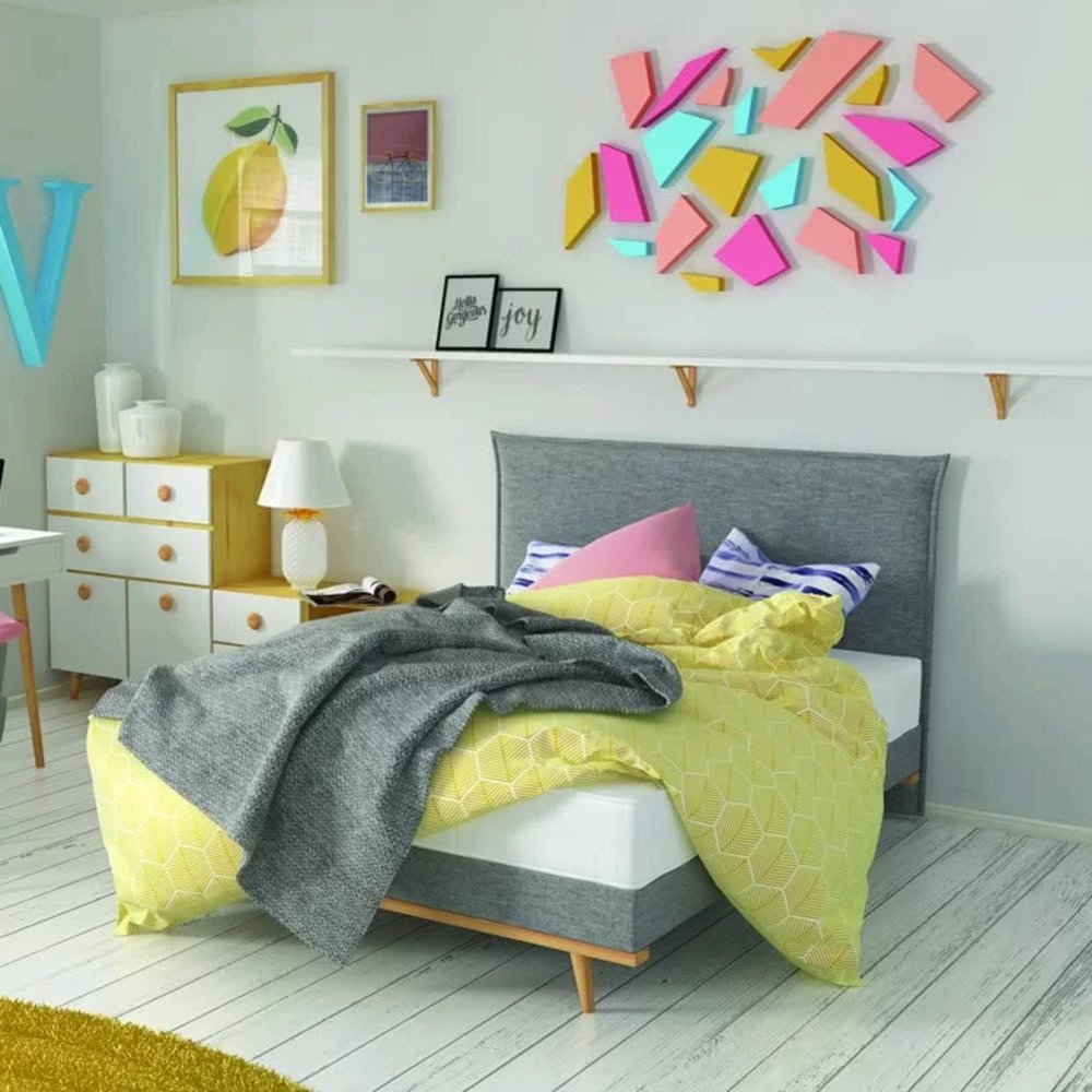 Hilding Łóżko Eclectic kontynentalne 180x200 grupa 2, wezgłowie 95, buk wenge-100