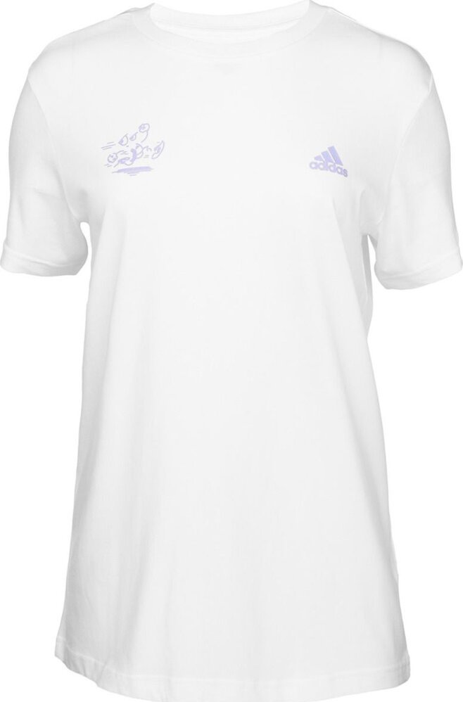 Adidas Koszulka damska adidas Signature Tee biała GV1345 M