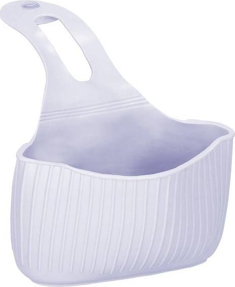 Springos Pojemnik kuchenny 16x9cm organizer na gąbki do zlewu fioletowy UNIWERSALNY