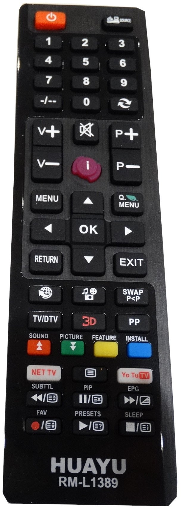 PILOT RM-L1389 VESTEL TELEFUNKEN TOSHIBA