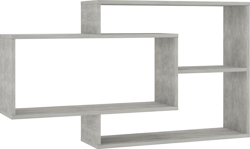 Elior Zestaw półek ściennych w kolorze betonu - Acker