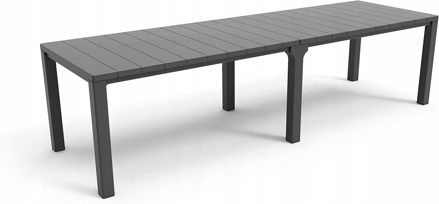 Garden table Julie Double Table (2 configurations) grey 8711245150376