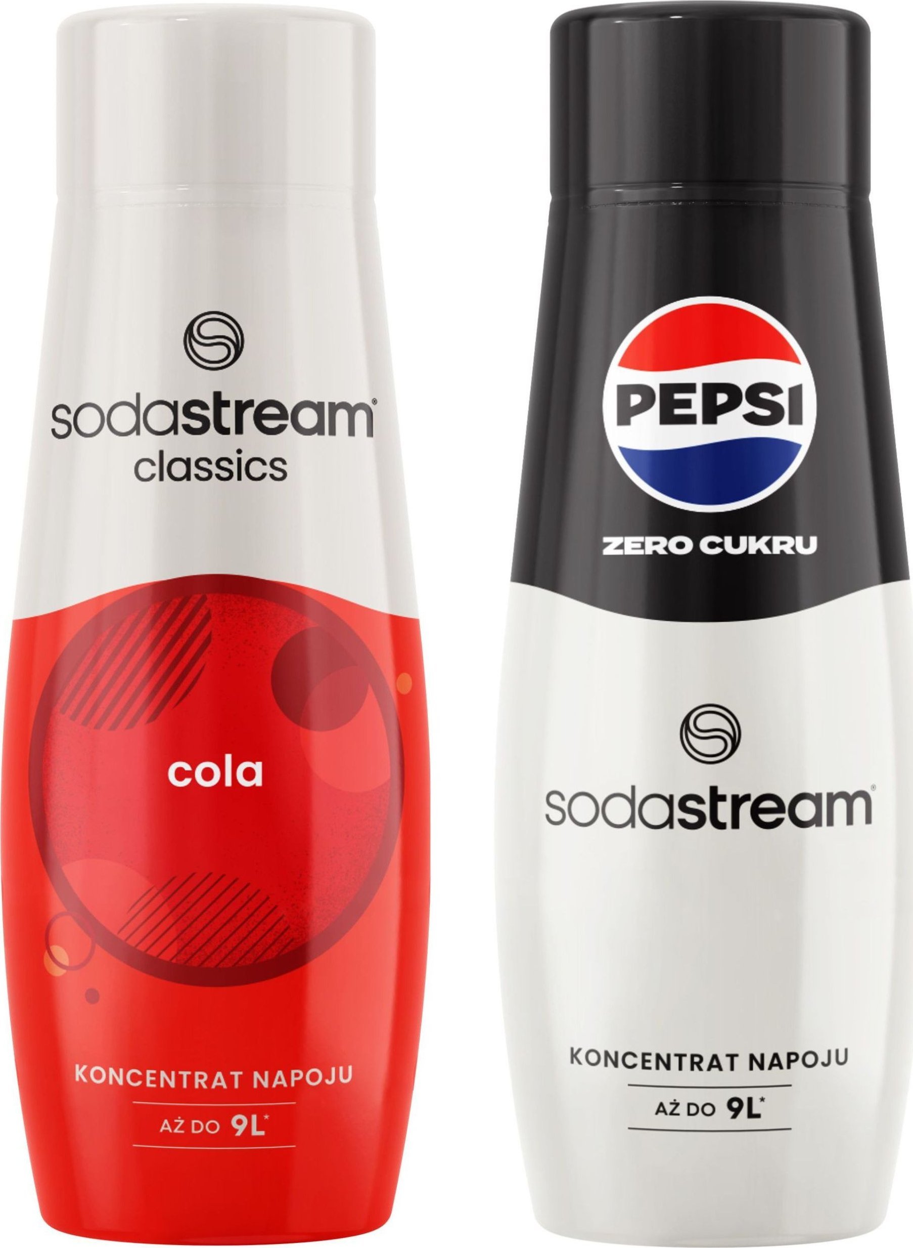 Zestaw 2 koncentratów SodaStream Cola+Pepsi MAX