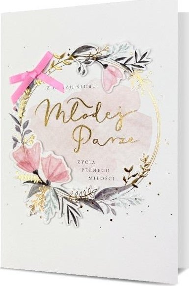 Karnet B6 Ślub