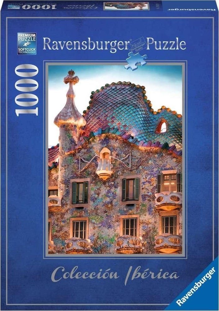 Ravensburger Puzzle Casa Batlló, Barcelona 1000 elementów