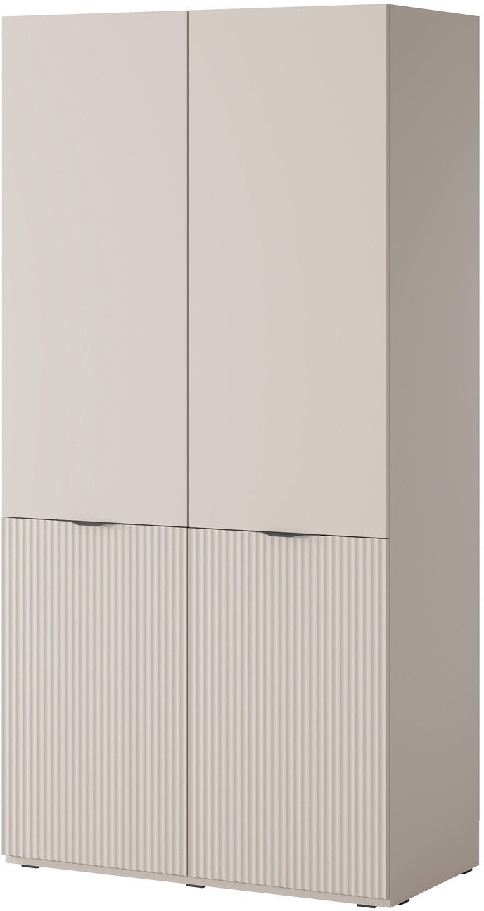 Szafa dwudrzwiowa Zen w kolorze cashmere