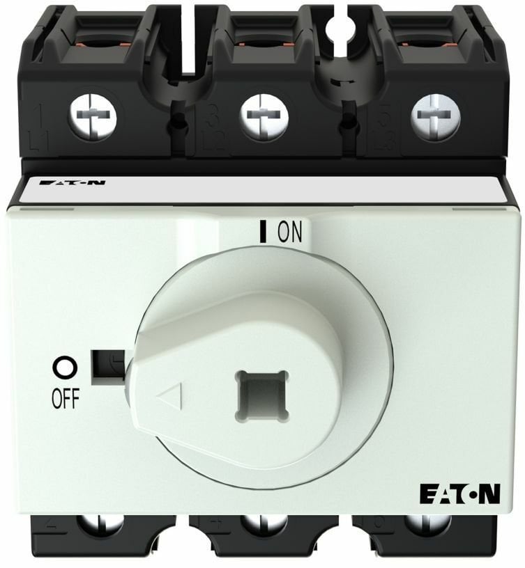 Eaton Rozłącznik główny, 3 bieg., 80 A, bez wałka i rączki, montaż rozłączny, do osi z metalu P3-80/XM EP-400973