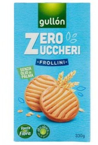 Ciastka Frollini Zero Zuccheri 330g - Gullon
