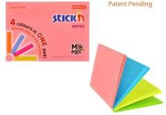 Stickn Notes samoprzylepny Magic Pad neon mix (175445)