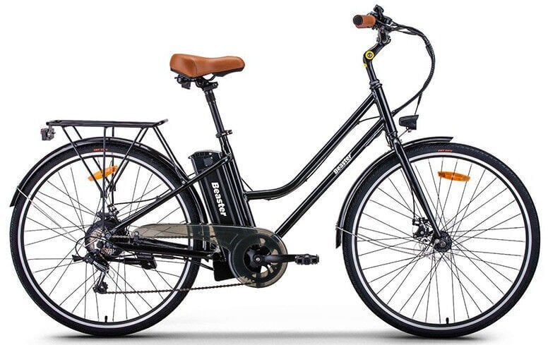 EcoRider Beaster Scooter Elektryczny rower Beaster BS111B, 250 W, 36 V, 10 Ah, czarny