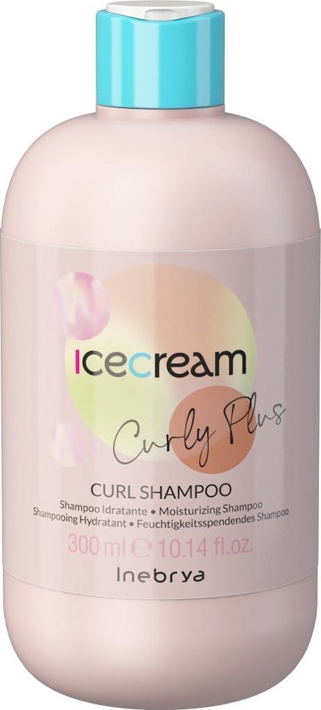 INEBRYA_Ice Cream Curly Plus szampon do włosów kręconych 300ml