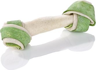 Maced KOŚĆ WIĄZANA BIAŁO-ZIELONA 11CM