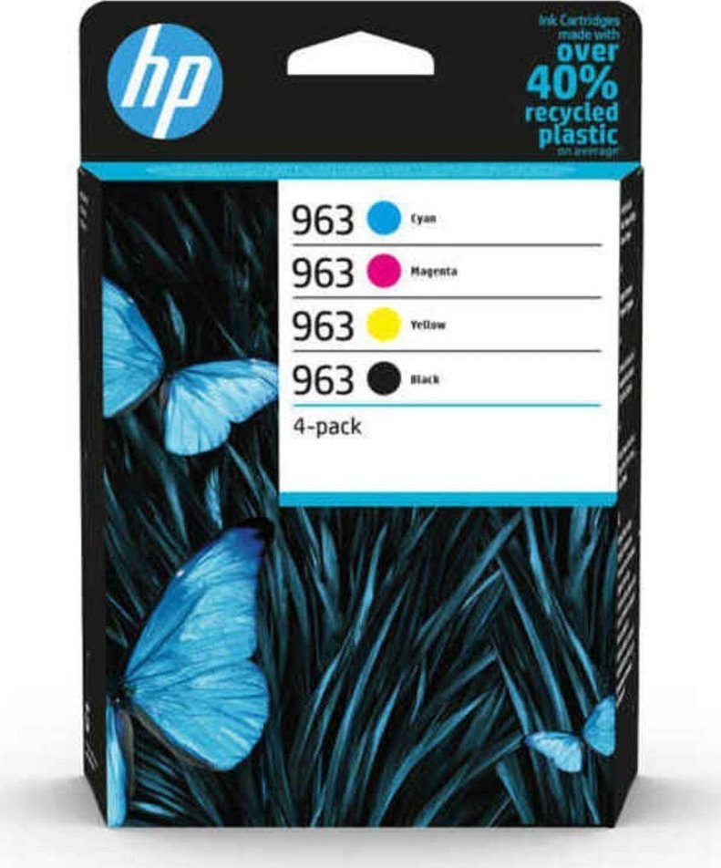 Tusz HP HP oryginalny ink / tusz 6ZC70AE#301, HP 963, CMYK, blistr, HP 4-pack Officejet Pro 9010, 9012, 9014, 9015, 9016, 9019