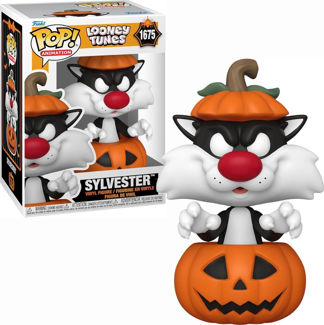 Figurka Funko Pop Funko POP Looney Tunes Figurka Sylvester in Pumpkin Halloween