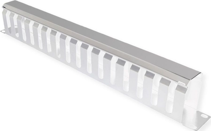 Value Organizer 19" 1U do kabli Szary