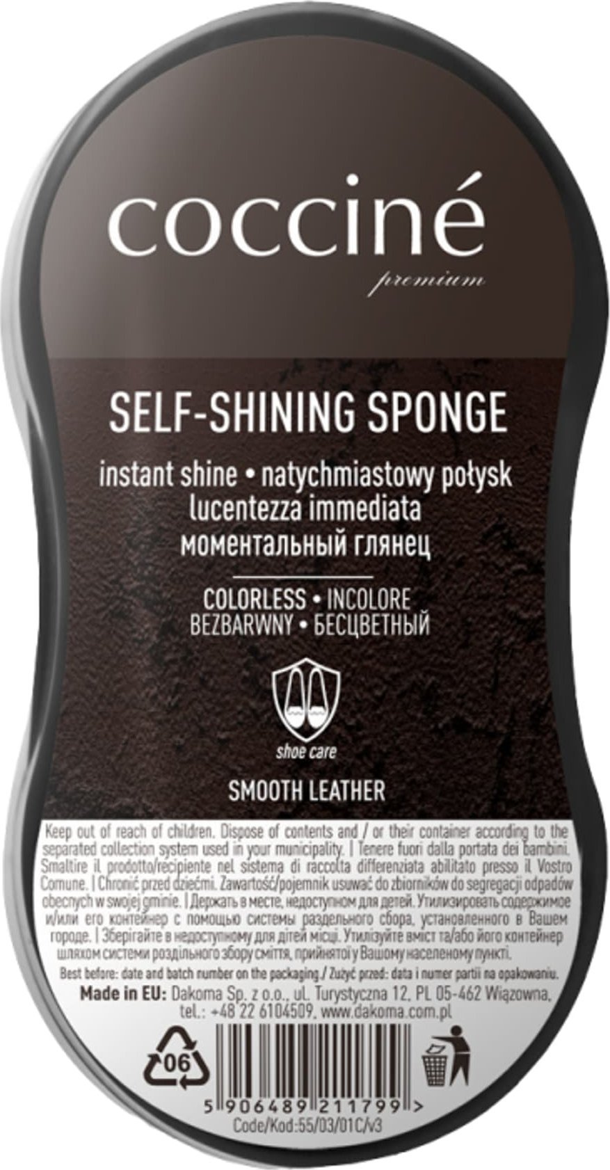 Lahti Pro CZYŚCIK NABŁYSZ.DO BUTÓW W GĄBCE CZAR.(55/03/01/02C),COCCINE