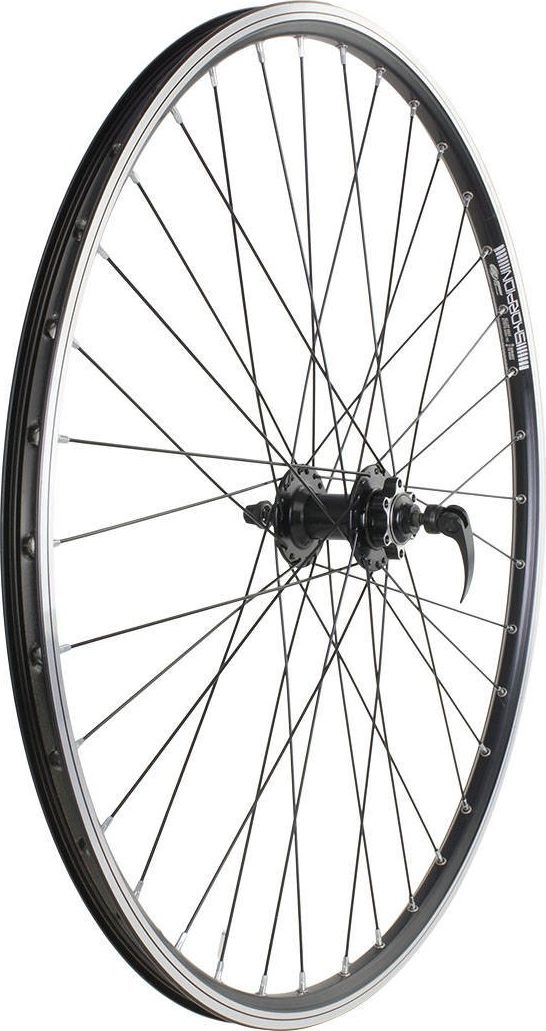 XMX Koło przód 29"-28" piasta A-291 hamulec tarczowy, łożyska maszynowe, obręcz Rodi Skorpion czarna, szprychy czarne Uniwersalny