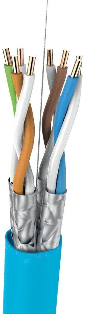 LOGON PREMIUM LCP6UFTP5CCA kabel sieciowy Niebieski 500 m Cat6 U/FTP (STP)