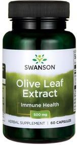 Swanson Olive Leaf Extract 500mg 60 kapsułek