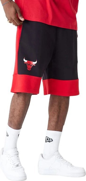 New Era New Era NBA Colour Block Short Bulls 60416373 Czerwone M