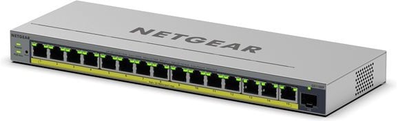 NETGEAR 16PT GB PLUS Switch W/ POE+ GS116EP