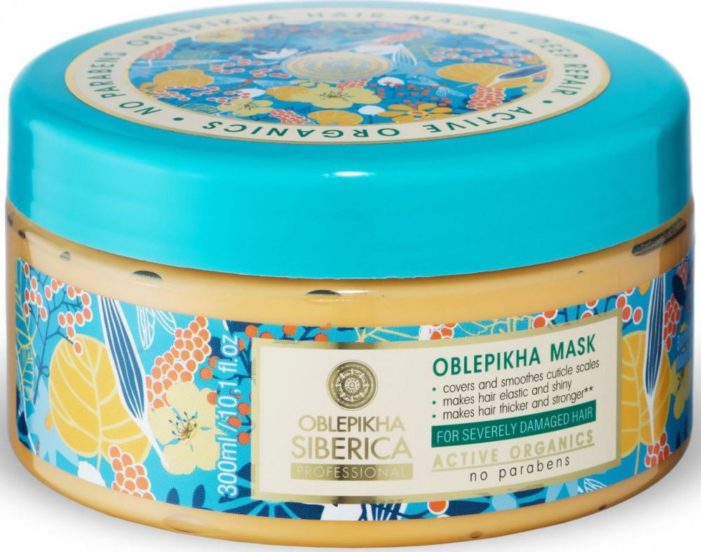 Natura Siberica Oblepikha Mask For Severeley Damaged Hair 300ml