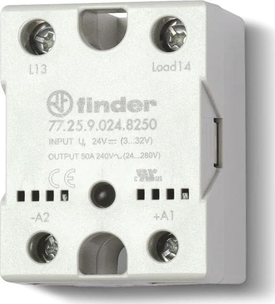Finder Przekaźnik SSR 40A, załączanie w zerze 600V AC, ster. 230V AC 77.45.8.230.8650