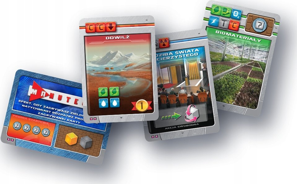 Rebel Dodatek do gry Terraformacja Marsa: Gra kościana - Zestaw dodatkowy #1 (17 kart)