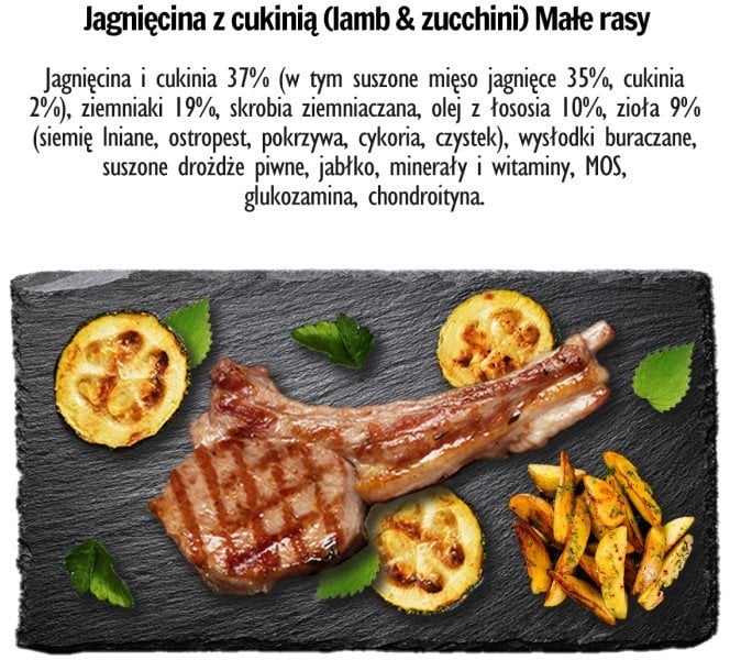 Paka Zwierzaka Seventh Heaven Jagniecina z cukinią S 1,5kg